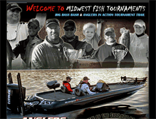 Tablet Screenshot of midwestfishtournaments.com